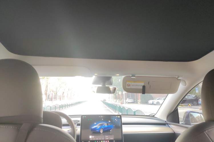 Used Tesla Model Y 2022 Revised Version Rear-Wheel Drive Headliner