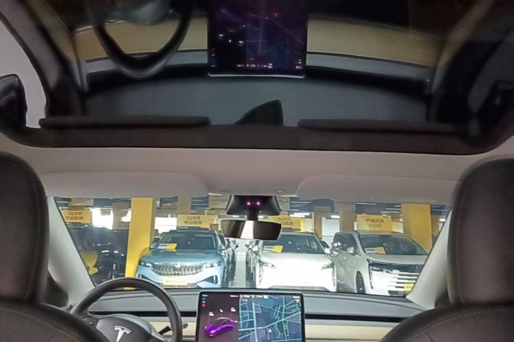 Used Tesla Model Y 2022 Performance High-Performance All-Wheel-Drive Version Headliner