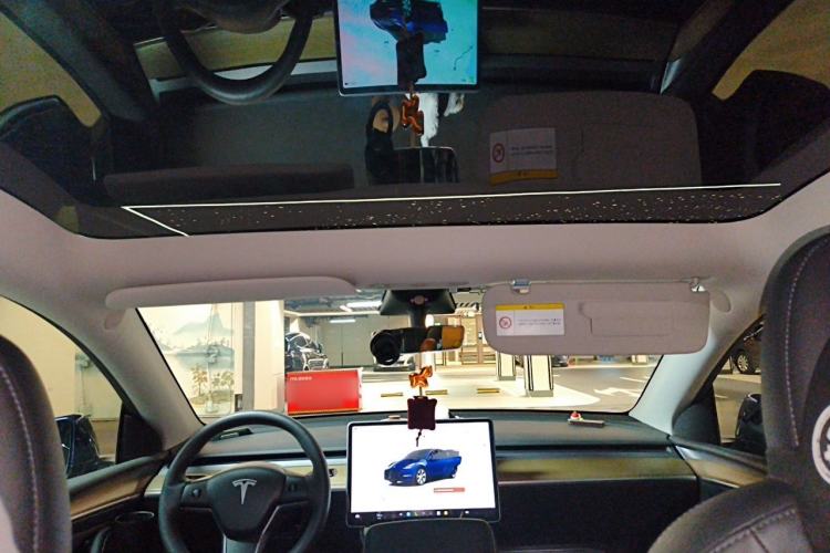Used Tesla Model Y 2022 Revised Version Rear-Wheel Drive Headliner