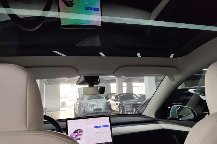 Used Tesla Model Y 2022 Long-Range All-Wheel-Drive Version Headliner
