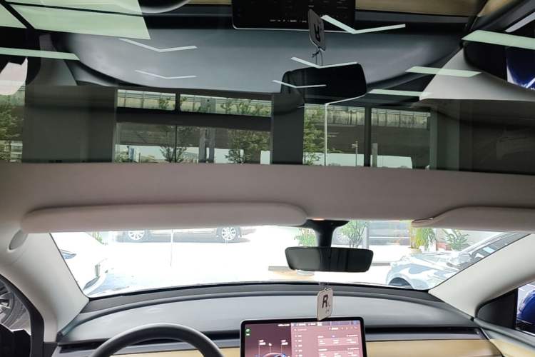 Used Tesla Model Y 2022 Rear-Wheel-Drive Version Headliner