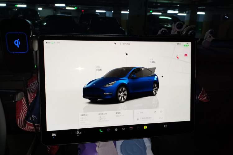 Used Tesla Model Y 2022 Revised Version Rear-Wheel Drive Instrument Cluster