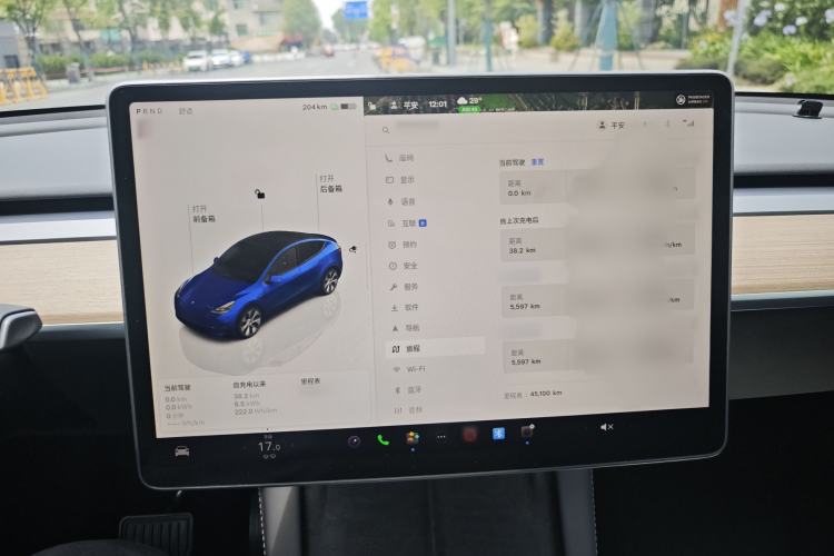 Used Tesla Model Y 2022 Rear-Wheel-Drive Version Interior 11