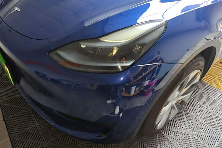 Used Tesla Model Y 2022 Revised Version Rear-Wheel Drive Left Front Headlight