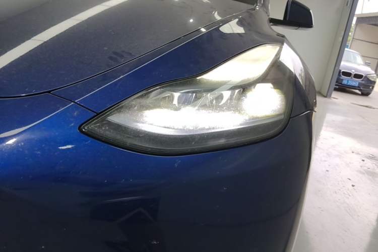 Used Tesla Model Y 2022 Revised Version Long-Range All-Wheel Drive Left Front Headlight