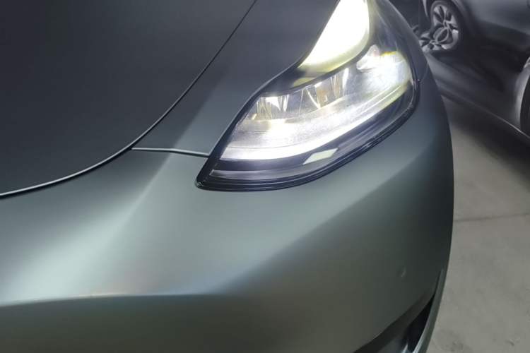 Used Tesla Model Y 2022 Rear-Wheel-Drive Version Left Front Headlight