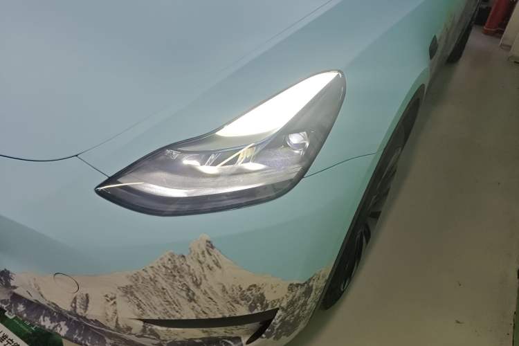Used Tesla Model Y 2022 Revised Version Rear-Wheel Drive Left Front Headlight