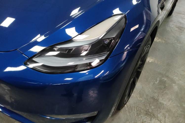 Used Tesla Model Y 2022 Long-Range All-Wheel-Drive Version Left Front Headlight