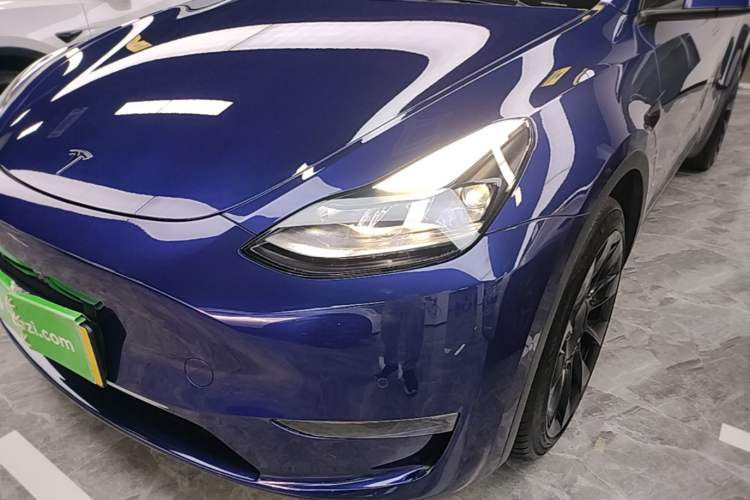 Used Tesla Model Y 2022 Long-Range All-Wheel-Drive Version Left Front Headlight