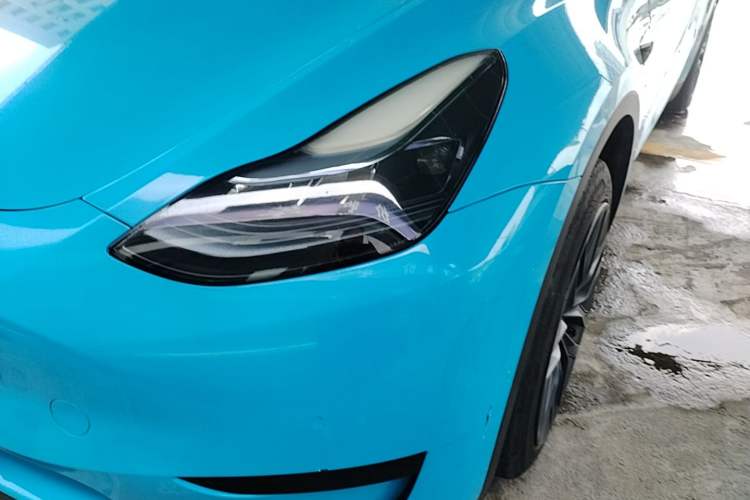 Used Tesla Model Y 2022 Revised Version Rear-Wheel Drive Left Front Headlight