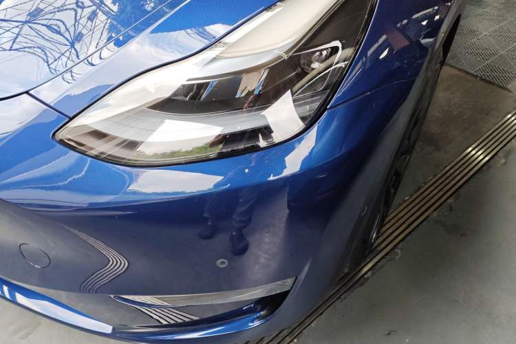Used Tesla Model Y 2022 Performance High-Performance All-Wheel-Drive Version Left Front Headlight