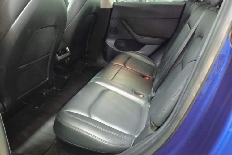 Used Tesla Model Y 2022 Long-Range All-Wheel-Drive Version Left Rear Seat