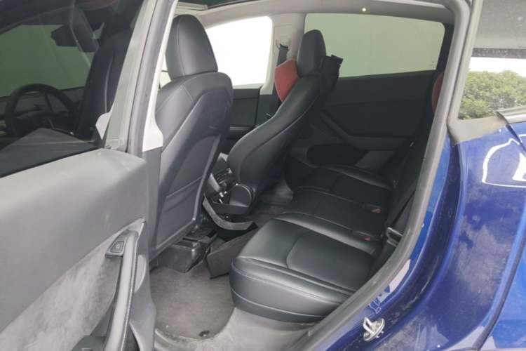 Used Tesla Model Y 2022 Revised Version Long-Range All-Wheel Drive Left Rear Seat