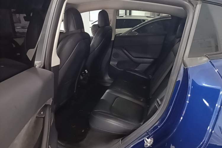 Used Tesla Model Y 2022 Rear-Wheel-Drive Version Left Rear Seat