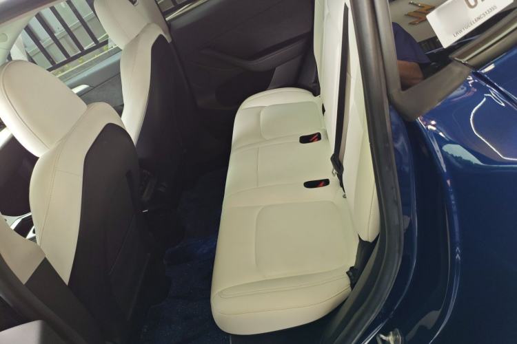 Used Tesla Model Y 2022 Performance High-Performance All-Wheel-Drive Version Left Rear Seat