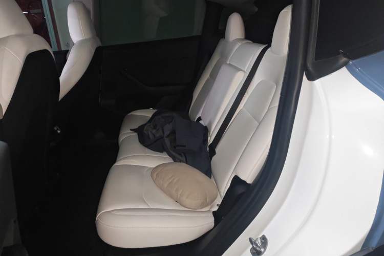 Used Tesla Model Y 2022 Performance High-Performance All-Wheel-Drive Version Left Rear Seat