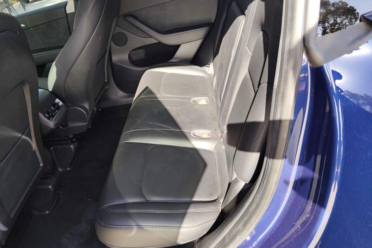 Used Tesla Model Y 2022 Long-Range All-Wheel-Drive Version Left Rear Seat