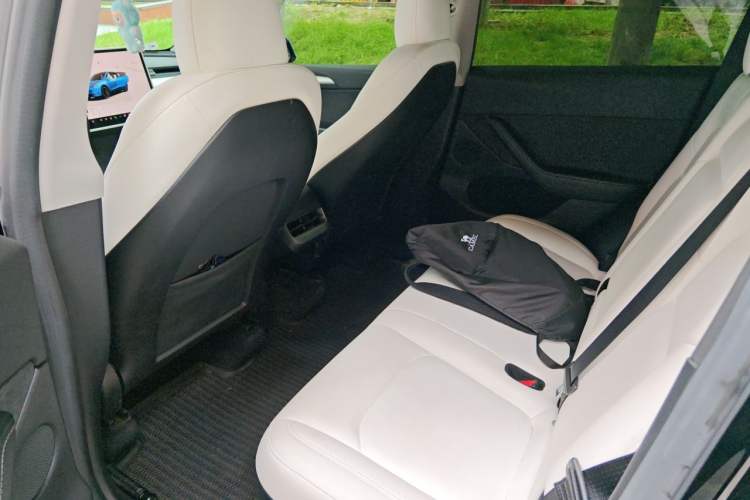 Used Tesla Model Y 2022 Performance High-Performance All-Wheel-Drive Version Left Rear Seat