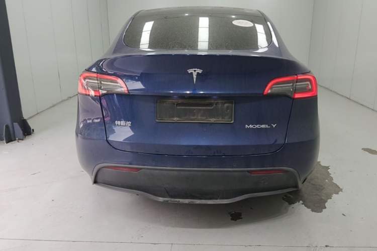 Used Tesla Model Y 2022 Revised Version Long-Range All-Wheel Drive Rear