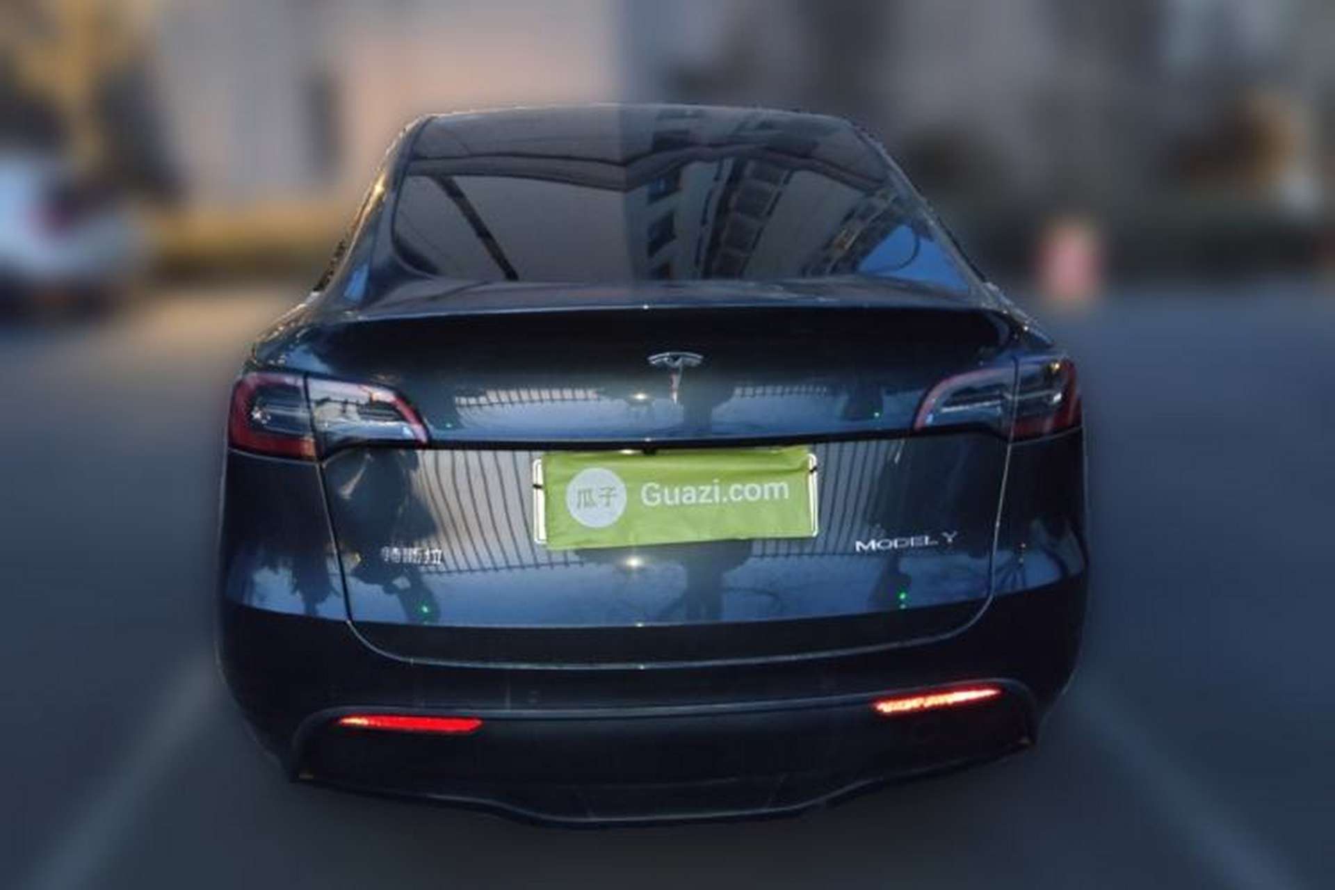Used Tesla Model Y 2022 Long-Range All-Wheel-Drive Version Rear