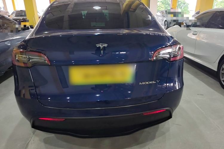 Used Tesla Model Y 2022 Revised Version Long-Range All-Wheel Drive Rear