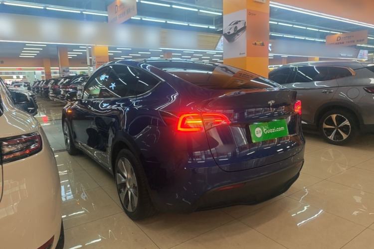 Used Tesla Model Y 2022 Revised Version Rear-Wheel Drive Rear Left 45 Deg