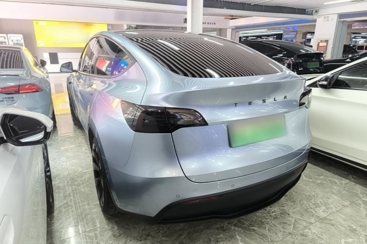 Used Tesla Model Y 2022 Revised Version Rear-Wheel Drive Rear Left 45 Deg