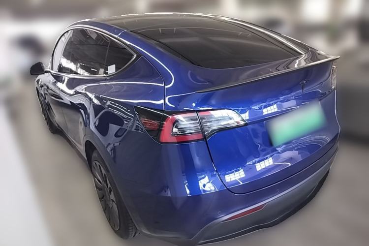 Used Tesla Model Y 2022 Rear-Wheel-Drive Version Rear Left 45 Deg
