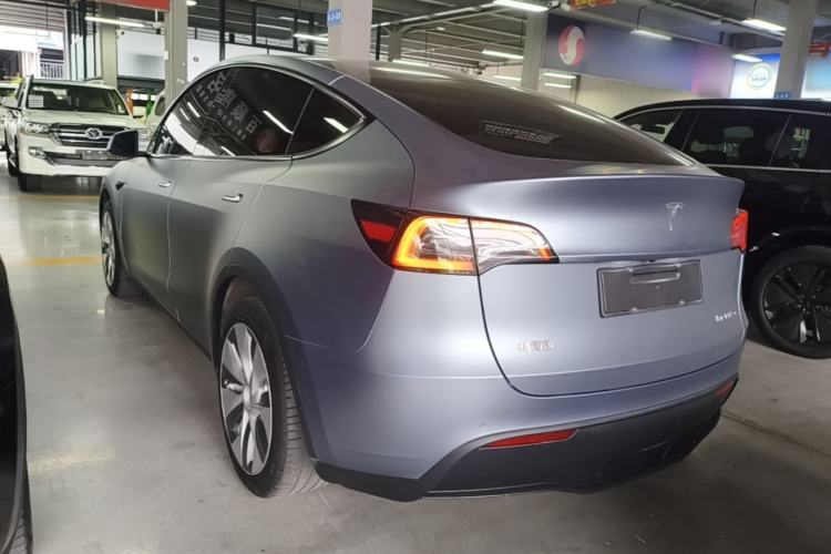 Used Tesla Model Y 2022 Rear-Wheel-Drive Version Rear Left 45 Deg