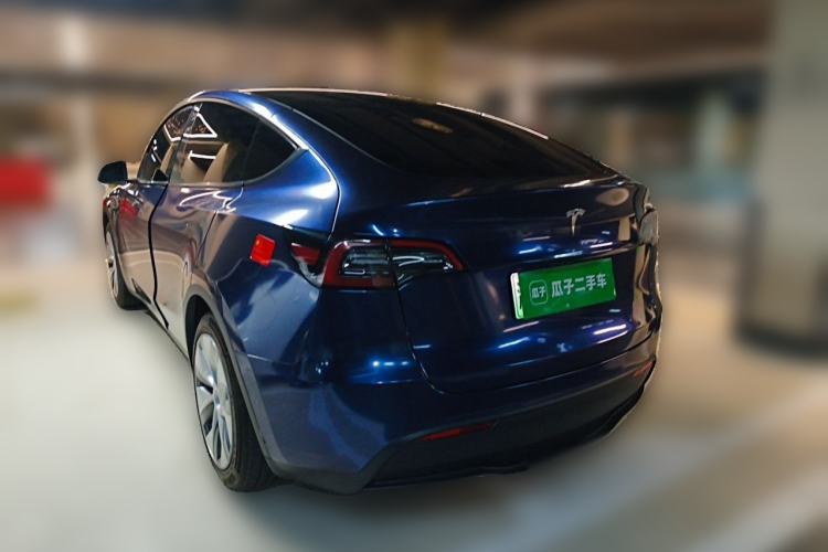 Used Tesla Model Y 2022 Revised Version Rear-Wheel Drive Rear Left 45 Deg