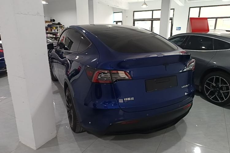 Used Tesla Model Y 2022 Rear-Wheel-Drive Version Rear Left 45 Deg