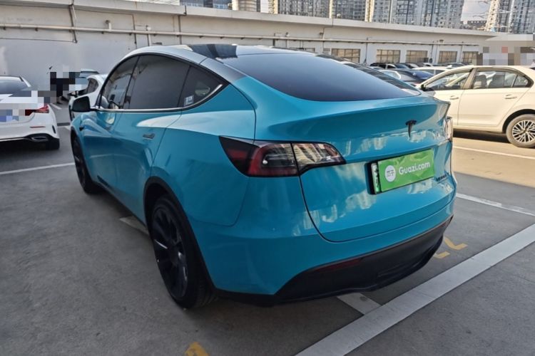 Used Tesla Model Y 2022 Rear-Wheel-Drive Version Rear Left 45 Deg