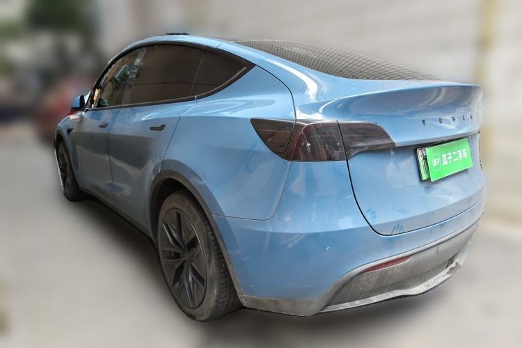 Used Tesla Model Y 2022 Revised Version Rear-Wheel Drive Rear Left 45 Deg