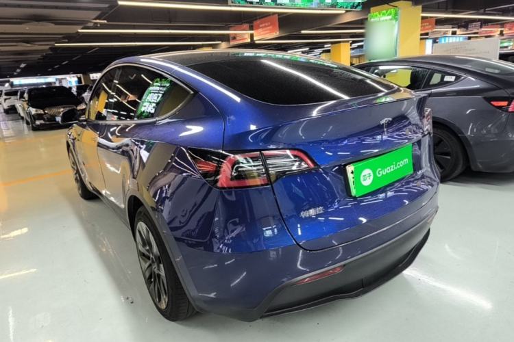 Used Tesla Model Y 2022 Rear-Wheel-Drive Version Rear Left 45 Deg