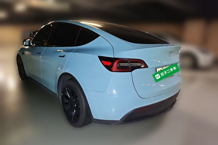 Used Tesla Model Y 2022 Rear-Wheel-Drive Version Rear Left 45 Deg