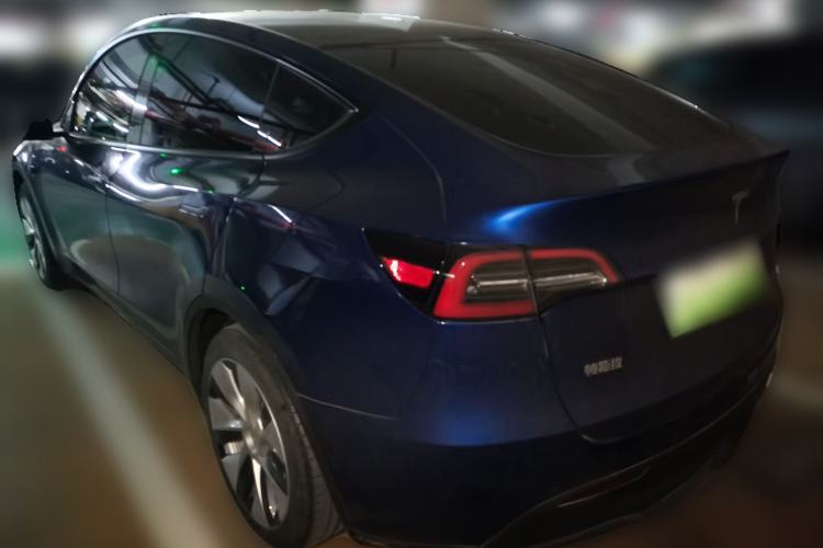 Used Tesla Model Y 2022 Revised Version Rear-Wheel Drive Rear Left 45 Deg