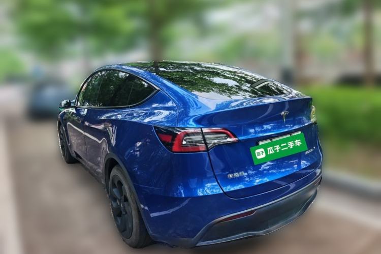 Used Tesla Model Y 2022 Rear-Wheel-Drive Version Rear Left 45 Deg