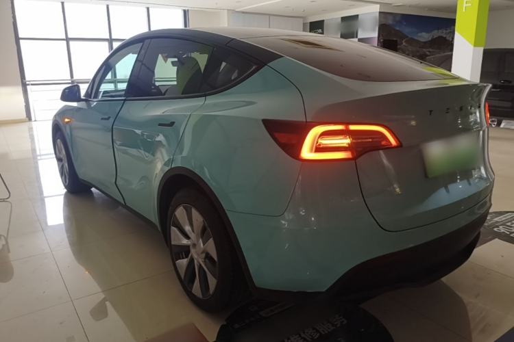 Used Tesla Model Y 2022 Revised Version Rear-Wheel Drive Rear Left 45 Deg