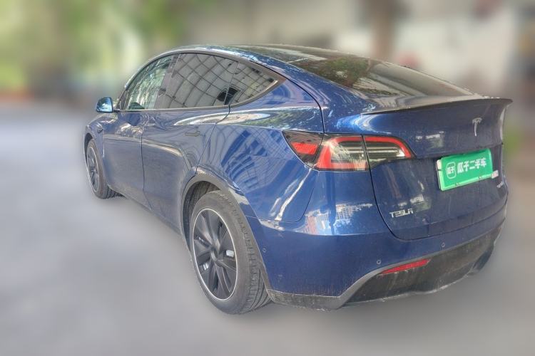 Used Tesla Model Y 2022 Rear-Wheel-Drive Version Rear Left 45 Deg