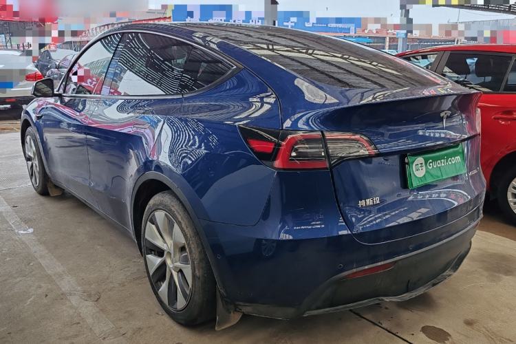 Used Tesla Model Y 2022 Revised Version Rear-Wheel Drive Rear Left 45 Deg