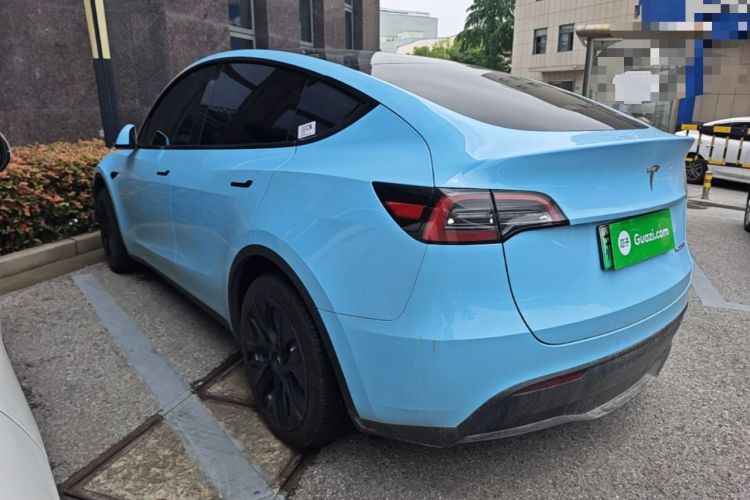 Used Tesla Model Y 2022 Revised Version Rear-Wheel Drive Rear Left 45 Deg