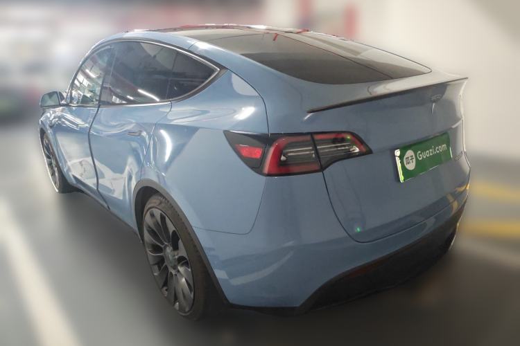 Used Tesla Model Y 2022 Performance High-Performance All-Wheel-Drive Version Rear Left 45 Deg