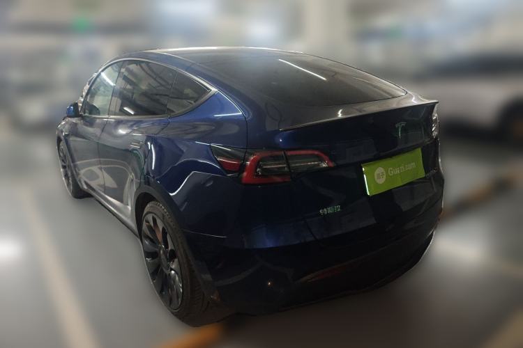 Used Tesla Model Y 2022 Performance High-Performance All-Wheel-Drive Version Rear Left 45 Deg