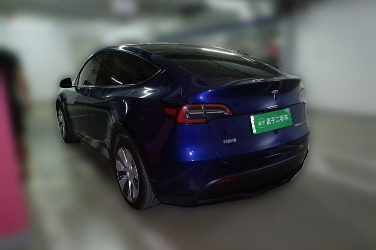 Used Tesla Model Y 2022 Rear-Wheel-Drive Version Rear Left 45 Deg