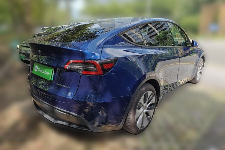 Used Tesla Model Y 2022 Rear-Wheel-Drive Version Rear Right 45 Deg