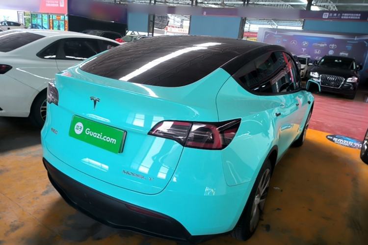 Used Tesla Model Y 2022 Rear-Wheel-Drive Version Rear Right 45 Deg