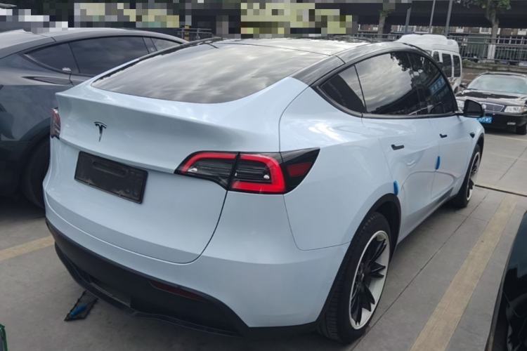 Used Tesla Model Y 2022 Revised Version Rear-Wheel Drive Rear Right 45 Deg
