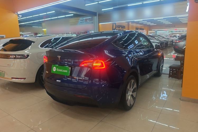 Used Tesla Model Y 2022 Revised Version Rear-Wheel Drive Rear Right 45 Deg