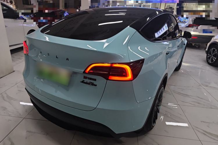 Used Tesla Model Y 2022 Revised Version Rear-Wheel Drive Rear Right 45 Deg