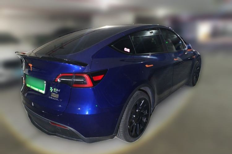 Used Tesla Model Y 2022 Revised Version Rear-Wheel Drive Rear Right 45 Deg